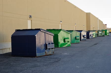 Dumpster Pad Cleaning